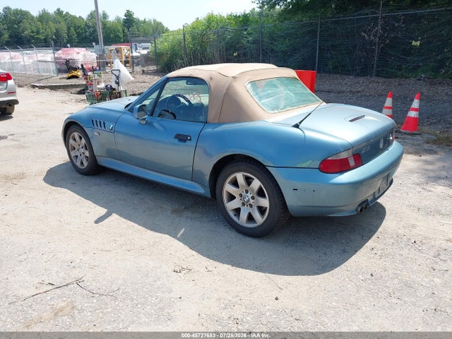 2001 Bmw Z3 2.5i მანქანა იყიდება აუქციონზე, vin: WBACN33431LM02932, აუქციონის ნომერი: 45727683