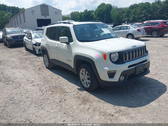 2021 Jeep Renegade Latitude 4x4 მანქანა იყიდება აუქციონზე, vin: ZACNJDBB1MPN32170, აუქციონის ნომერი: 45727741
