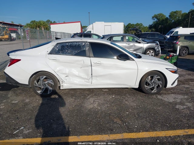 2025 Hyundai Elantra Hybrid Sel Sport მანქანა იყიდება აუქციონზე, vin: KMHLM4DJ2SU152137, აუქციონის ნომერი: 45727762