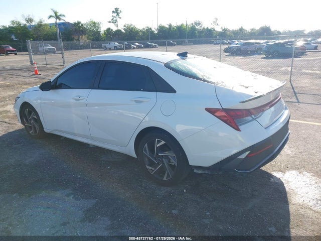 2025 Hyundai Elantra Hybrid Sel Sport მანქანა იყიდება აუქციონზე, vin: KMHLM4DJ2SU152137, აუქციონის ნომერი: 45727762