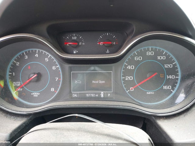 Aukcja sprzedaży 2016 Chevrolet Cruze Lt Auto, vin: 1G1BE5SM8G7317980, numer aukcji: 45727768
