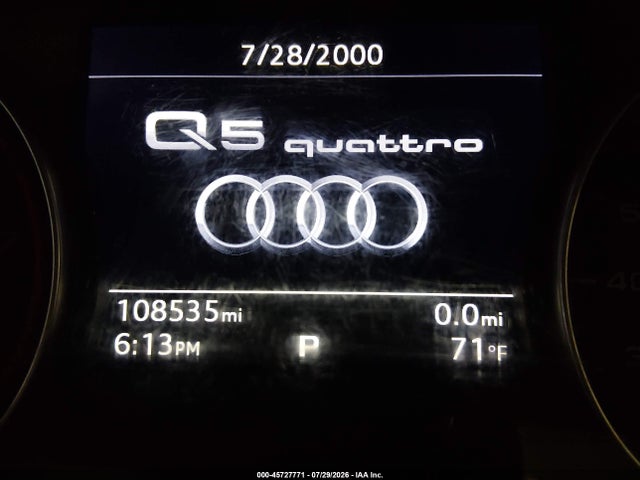 45727771 :رقم المزاد ، WA1BNAFYXJ2053060 vin ، 2018 Audi Q5 مزاد بيع