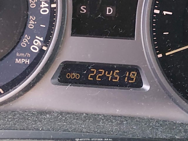 45727778 :رقم المزاد ، JTHBF5C29A2095048 vin ، 2010 Lexus Is 250 مزاد بيع
