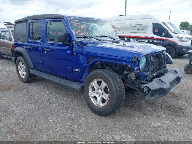 Продаж на аукціоні авто 2019 Jeep Wrangler Unlimited Sport S 4x4, vin: 1C4HJXDG4KW644116, номер лоту: 45727784