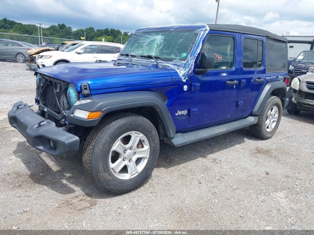 Aukcja sprzedaży 2019 Jeep Wrangler Unlimited Sport S 4x4, vin: 1C4HJXDG4KW644116, numer aukcji: 45727784