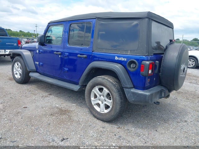 Aukcja sprzedaży 2019 Jeep Wrangler Unlimited Sport S 4x4, vin: 1C4HJXDG4KW644116, numer aukcji: 45727784