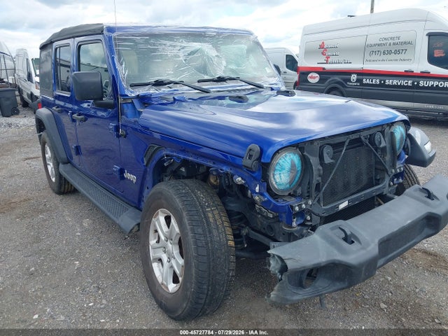 Aukcja sprzedaży 2019 Jeep Wrangler Unlimited Sport S 4x4, vin: 1C4HJXDG4KW644116, numer aukcji: 45727784