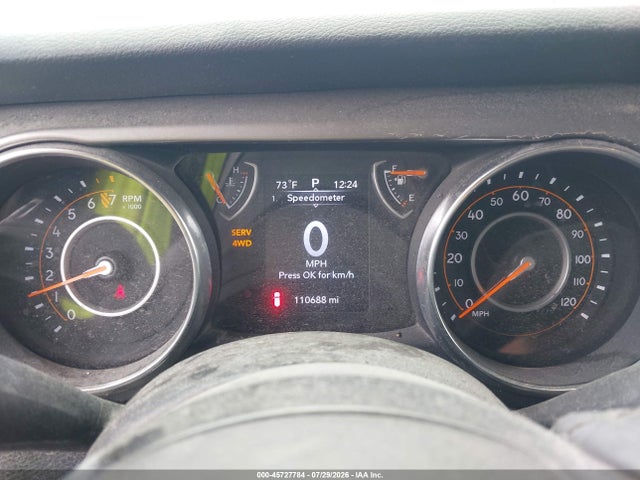 Aukcja sprzedaży 2019 Jeep Wrangler Unlimited Sport S 4x4, vin: 1C4HJXDG4KW644116, numer aukcji: 45727784