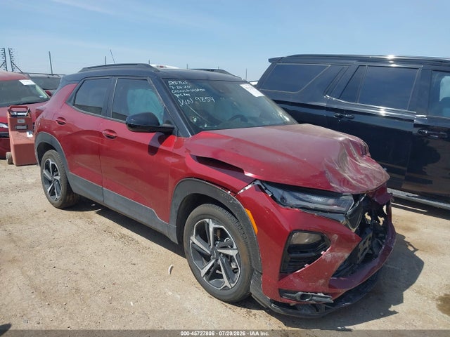 Продажа на аукционе авто 2022 Chevrolet Trailblazer Fwd Rs, vin: KL79MTSL0NB129854, номер лота: 45727806