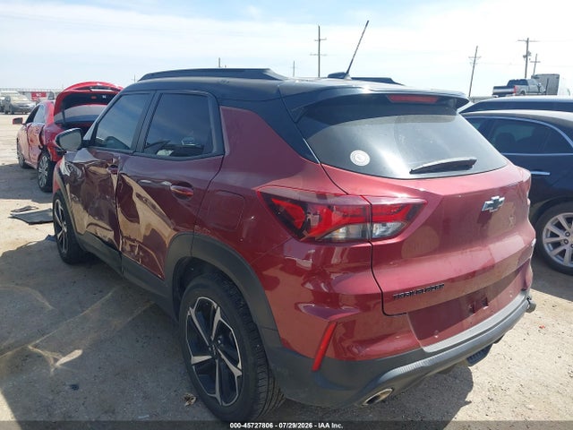 45727806 :رقم المزاد ، KL79MTSL0NB129854 vin ، 2022 Chevrolet Trailblazer Fwd Rs مزاد بيع