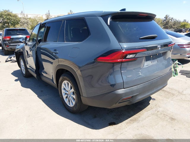 2024 Toyota Grand Highlander Xle მანქანა იყიდება აუქციონზე, vin: 5TDAAAB51RS035611, აუქციონის ნომერი: 45727850