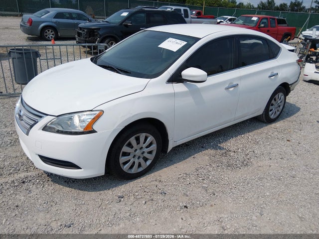 2015 Nissan Sentra S მანქანა იყიდება აუქციონზე, vin: 3N1AB7AP5FY328132, აუქციონის ნომერი: 45727853
