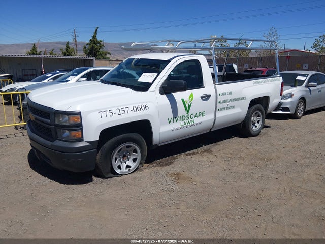 2015 Chevrolet Silverado 1500 Work Truck მანქანა იყიდება აუქციონზე, vin: 1GCNCPEH2FZ302270, აუქციონის ნომერი: 45727925