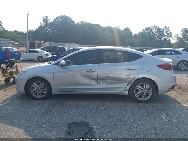 Aukcja sprzedaży 2019 Hyundai Elantra Sel, vin: KMHD84LF9KU758900, numer aukcji: 45727944