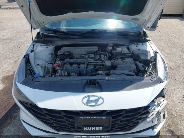 Продажа на аукционе авто 2021 Hyundai Elantra Sel, vin: 5NPLS4AGXMH031324, номер лота: 45727997