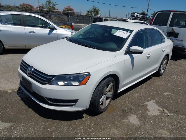 45728020 :رقم المزاد ، 1VWBP7A31DC044452 vin ، 2013 Volkswagen Passat 2.5l Se مزاد بيع