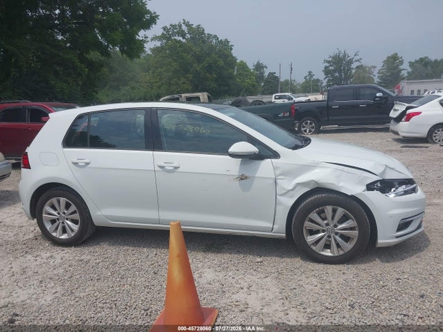 45728060 :رقم المزاد ، 3VWG17AUXJM279362 vin ، 2018 Volkswagen Golf Tsi S/tsi Se مزاد بيع