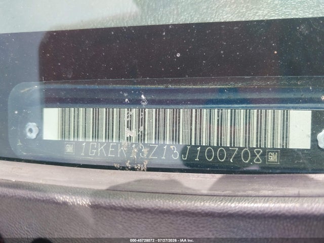 Aukcja sprzedaży 2003 Gmc Yukon Slt, vin: 1GKEK13Z13J100708, numer aukcji: 45728072