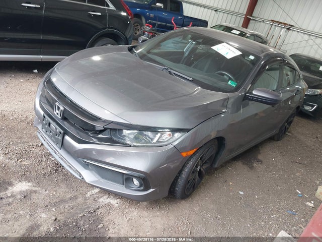 45728116 :رقم المزاد ، 2HGFC2F85MH542546 vin ، 2021 Honda Civic Sport مزاد بيع