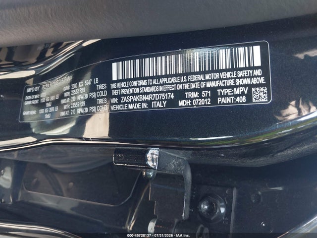 Продаж на аукціоні авто 2024 Alfa Romeo Stelvio Ti Awd, vin: ZASPAKBN4R7D75174, номер лоту: 45728137