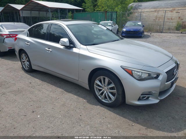 Продажа на аукционе авто 2016 Infiniti Q50 2.0t Premium, vin: JN1CV7AR3GM253386, номер лота: 45728199