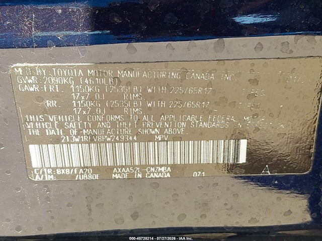 Toyota Rav4 Xle 2023 2T3W1RFV8PW249344 Image 9