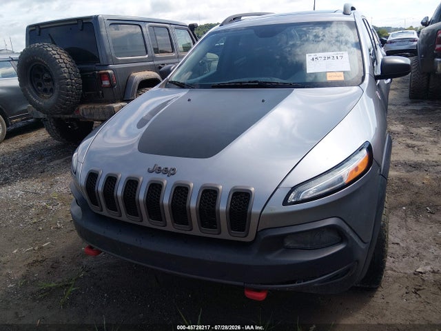 2017 Jeep Cherokee Trailhawk მანქანა იყიდება აუქციონზე, vin: 1C4PJMBSXHW531572, აუქციონის ნომერი: 45728217
