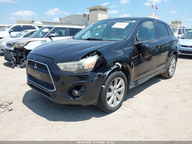 2015 Mitsubishi Outlander Sport Es მანქანა იყიდება აუქციონზე, vin: 4A4AP3AU5FE003743, აუქციონის ნომერი: 45728225
