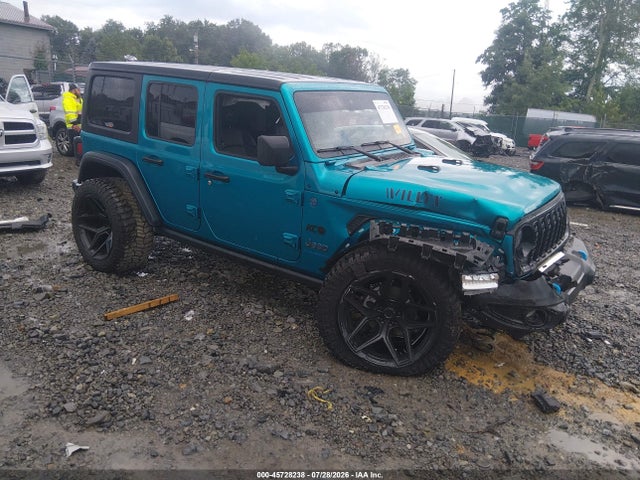 Продаж на аукціоні авто 2024 Jeep Wrangler 4xe Willys 4xe, vin: 1C4RJXN62RW189724, номер лоту: 45728238