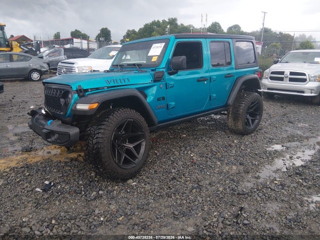 Продаж на аукціоні авто 2024 Jeep Wrangler 4xe Willys 4xe, vin: 1C4RJXN62RW189724, номер лоту: 45728238
