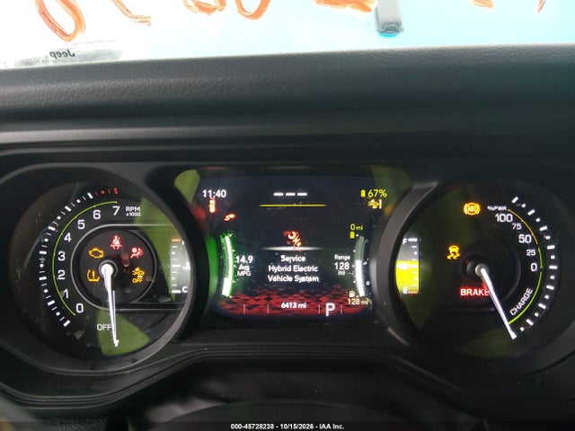 Продаж на аукціоні авто 2024 Jeep Wrangler 4xe Willys 4xe, vin: 1C4RJXN62RW189724, номер лоту: 45728238
