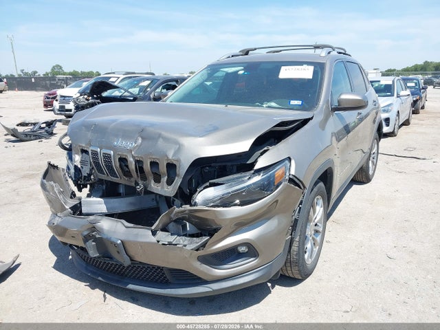 2019 Jeep Cherokee Latitude Plus Fwd მანქანა იყიდება აუქციონზე, vin: 1C4PJLLBXKD151658, აუქციონის ნომერი: 45728285
