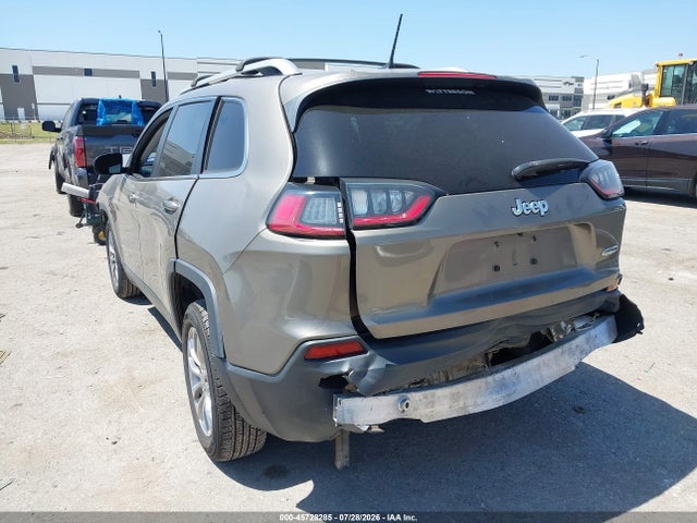 2019 Jeep Cherokee Latitude Plus Fwd მანქანა იყიდება აუქციონზე, vin: 1C4PJLLBXKD151658, აუქციონის ნომერი: 45728285
