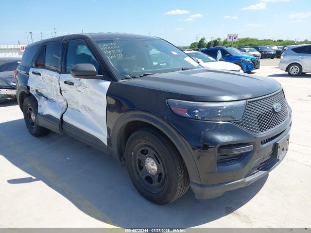 2021 Ford Police Interceptor Utility მანქანა იყიდება აუქციონზე, vin: 1FM5K8AB7MGB04718, აუქციონის ნომერი: 45728344