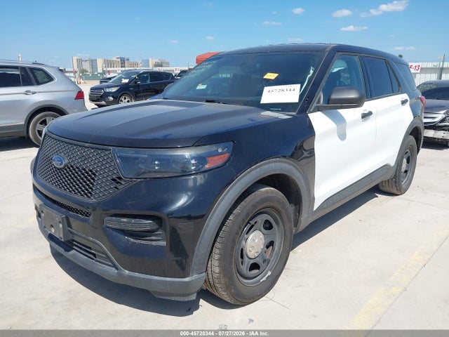 2021 Ford Police Interceptor Utility მანქანა იყიდება აუქციონზე, vin: 1FM5K8AB7MGB04718, აუქციონის ნომერი: 45728344