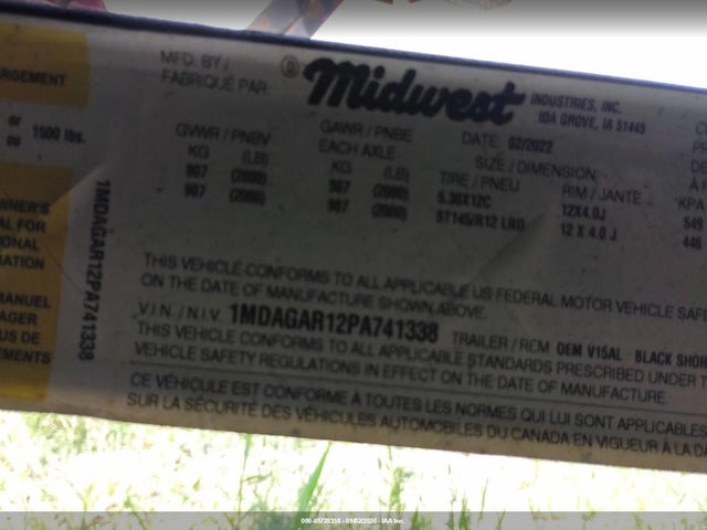 Продаж на аукціоні авто 2022 Lund 1650 Angler Ss, vin: LBBMB883C222, номер лоту: 45728358