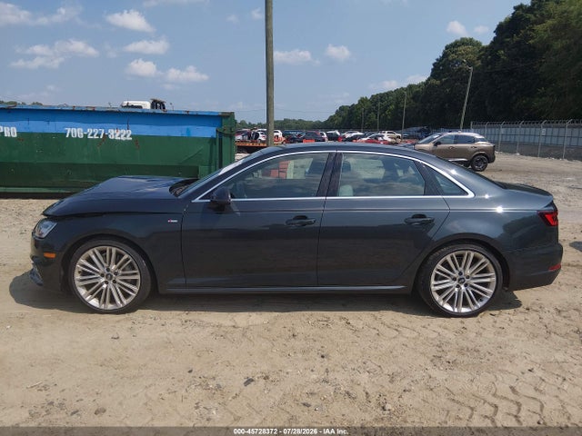 2018 Audi A4 2.0t Premium/2.0t Tech Premium მანქანა იყიდება აუქციონზე, vin: WAUENAF45JA171973, აუქციონის ნომერი: 45728372
