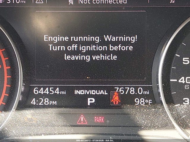 2018 Audi A4 2.0t Premium/2.0t Tech Premium მანქანა იყიდება აუქციონზე, vin: WAUENAF45JA171973, აუქციონის ნომერი: 45728372