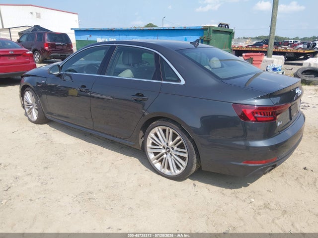 2018 Audi A4 2.0t Premium/2.0t Tech Premium მანქანა იყიდება აუქციონზე, vin: WAUENAF45JA171973, აუქციონის ნომერი: 45728372