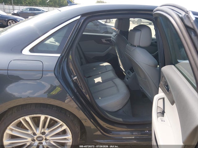 2018 Audi A4 2.0t Premium/2.0t Tech Premium მანქანა იყიდება აუქციონზე, vin: WAUENAF45JA171973, აუქციონის ნომერი: 45728372