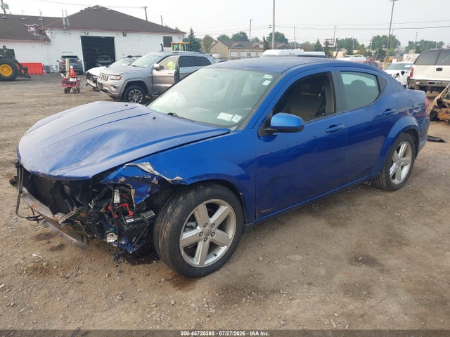 45728380 :رقم المزاد ، 1C3CDZCB1CN148298 vin ، 2012 Dodge Avenger Sxt مزاد بيع