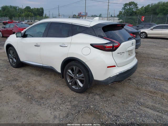 5N1AZ2MS4KN146744 Nissan Murano Platinum