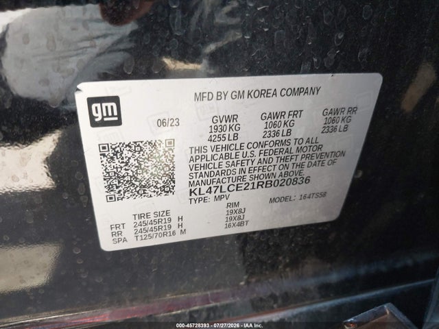 Продаж на аукціоні авто 2024 Buick Envista Avenir Fwd, vin: KL47LCE21RB020836, номер лоту: 45728393