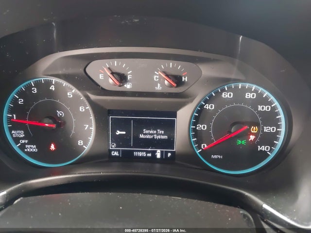 Aukcja sprzedaży 2018 Chevrolet Equinox Lt, vin: 2GNAXSEV0J6243520, numer aukcji: 45728395
