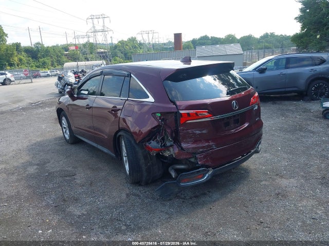 2016 Acura Rdx Acurawatch Plus Package მანქანა იყიდება აუქციონზე, vin: 5J8TB4H37GL026487, აუქციონის ნომერი: 45728416