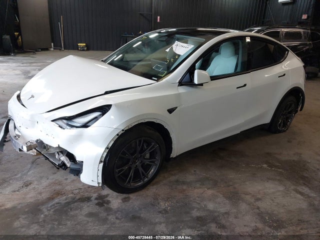 Auction sale of the 2025 Tesla Model Y Long Range Dual Motor All-wheel Drive, vin: 7SAYGDEE9SF302677, lot number: 45728445