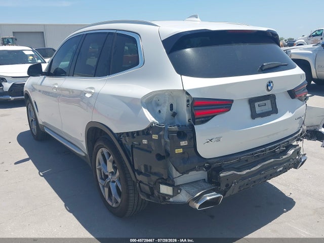 45728467 :رقم المزاد ، 5UX53DP04N9J43514 vin ، 2022 Bmw X3 Xdrive30i مزاد بيع