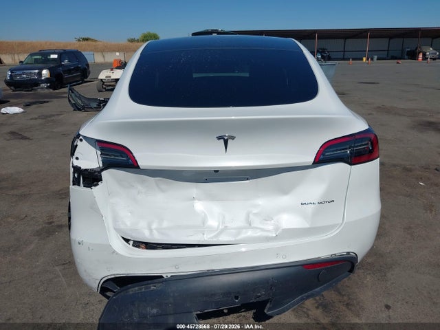 Aukcja sprzedaży 2022 Tesla Model Y Long Range Dual Motor All-wheel Drive, vin: 7SAYGDEE3NF373166, numer aukcji: 45728568