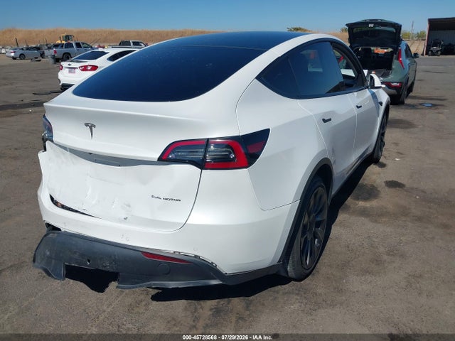 Aukcja sprzedaży 2022 Tesla Model Y Long Range Dual Motor All-wheel Drive, vin: 7SAYGDEE3NF373166, numer aukcji: 45728568