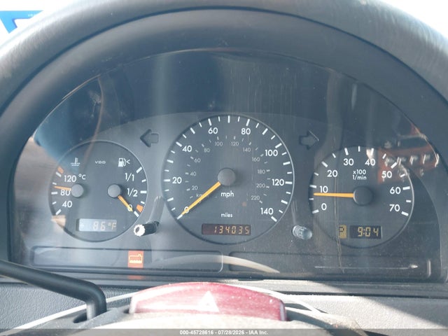 45728616 :رقم المزاد ، 4JGAB54E51A256448 vin ، 2001 Mercedes-benz Ml 320 مزاد بيع